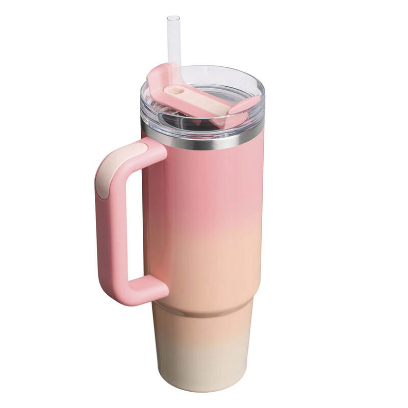 Stanley The Quencher H2.0 Flowstate™ Tumbler 30oz Pink Mesa Sunset image number 1